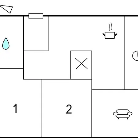 Appartement 2 Bedroom Amazing In *